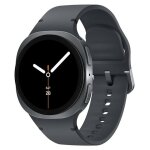 Samsung galaxy watch8 - 40 mm - graphite - montre connecte avec bracelet sport - caoutchouc - graphite ...