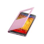 Samsung s view ef - cn900b - etui � rabat pour t�l�phone portable - rose blush - pour galaxy note 3