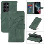 Saturcase coque pour samsung galaxy s22 ultra, courbe pu cuir magntique flip portefeuille support porte ...