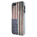Skill fwd wooden us flag coque pour t�l�phone housse multicolore pour apple iphone 5