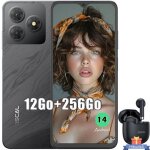 Smartphone oscal flat 2 6, 56  12go + 256go 5000mah android 14 dual sim noir avec ecouteur bluetooth ...