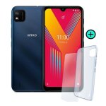 Smartphone pack wiko y62 plus 32go bleu nuit + film et coque inclus