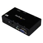 Startech. com switch 2x1 hdmi et vga vers hdmi avec convertisseur vga vers hdmi et commutation prioritaire ...