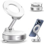 Support t�l�phone magn�tique voiture bureau cuisine rotatif r�glable compact l�ger blanc - efconnection ...