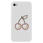 Swarovski swfacovip4wr2 coque pour t�l�phone housse blanc pour apple iphone 4 / 4s