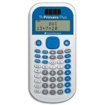 Texas instrument ti - primaire plus calculatrice scientifique blanc