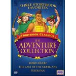 The adventure collection - peter pan / robin hood / last of the mohicans (boxset)