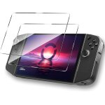 Verre tremp pour lenovo legion go [2 pices], sans bulles 9h hd ultra rsistant protection ecran film ...