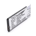 Vhbw batterie remplacement pour alcatel tli015m1, tli015m7, tli015ma pour smartphone (1200mah, 3, 8v, ...
