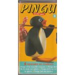 Vhs pingu et ses amis - la mouette coquine - fait e la voile sur glace - hockey patin a glace ( etui ...