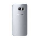 Vitre arri�re samsung galaxy s7 edge - argent - adh�sif inclus