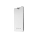 Wiko folio - etui a rabat pour t�l�phone portable - polyur�thane, polycarbonate - blanc - pour wiko rainbow ...