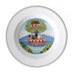 Design naif assiette creuse