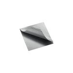 300 feuilles d'aluminium extra - gaufr argentes 14 microns