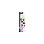 6 pinceaux de colorations