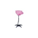 Bac de lavage portable rose avec pied