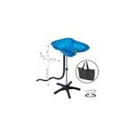 Bac lave tte portable compact bleu