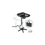 Bac lave tte portable compact noir