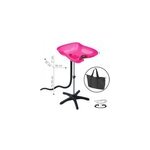 Bac lave tte portable compact rose