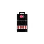 Bote de 24 tips faux - ongles crimson beauty coiffure