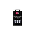 Bote de 24 tips faux - ongles deep cobalt beauty coiffure