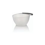Bol coloration gradu anti - drapant avec bec verseur + repose - pinceau tekno blanc