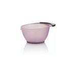 Bol coloration gradu anti - drapant avec bec verseur + repose - pinceau tekno rose
