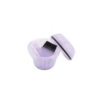 Bol shaker 200ml & pinceau applicateur parme jet set sibel
