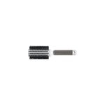 Brosse à cheveux ronde céramique blanche ceramika sanglier 43mm Brosse à cheveux ronde céramique blanche ceramika sanglier 43mm