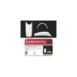 Capsule geometric blanches - 250 tips beauty nails