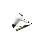 Coffret sèche cheveux kompactissimo + lisseur c1 digital white gold corioliss Coffret sèche cheveux kompactissimo + lisseur c1 digital white gold corioliss