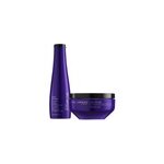Duo shampooing + masque anti - reflets yubi blonde shu uemura