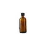 Flacon aromatherapie verre ambre 100ml - pbi Flacon aromatherapie verre ambre 100ml - pbi