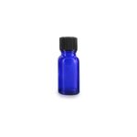 Flacon aromatherapie verre bleu 10ml - pbi Flacon aromatherapie verre bleu 10ml - pbi