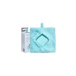 Gant serviette dmaquillant rutilisable bleu glov
