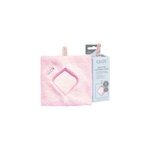 Gant serviette dmaquillant rutilisable rose glov
