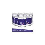 Pack 12 poudres d�colorante 9 tons subtil blond 500g