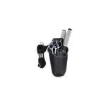 Pochette en cuir noire pour coiffeur sport top Pochette en cuir noire pour coiffeur sport top