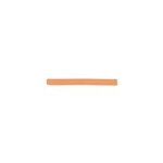 Sachet 12 bigoudis superflex orange 17 mm de 18 cm
