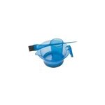 Set coloration bol + pinceau + doseur bleu