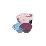 Set de deux bols de coloration asie sibel