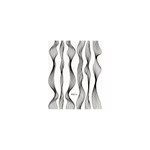 Sticker elastique vague noir beauty nails Sticker elastique vague noir beauty nails