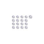 Strass crystal aurore boreale - taille 3 (1, 2 mm) - 1440 pcs beauty nails