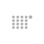 Strass crystal - taille 3 (1, 2 mm) - 1440 pcs beauty nails