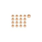Strass light peach - taille 5 (1, 7 mm) - 1440 pcs beauty nails