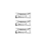 Strass swarovski baguette - 3 pces par sachet beauty nails