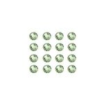 Strass swarovski peridot - diam 3 mm - 36 pices par sachet beauty nails