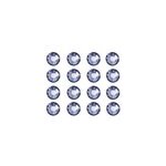 Strass swarovski tanzanite - diam 4 mm - 20 pices par sachet beauty nails
