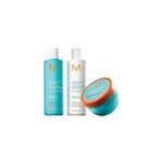 Trio réparation : shampooing 250 ml + conditionneur 250 ml + masque 250 ml moroccanoil Trio réparation : shampooing 250 ml + conditionneur 250 ml + masque 250 ml moroccanoil