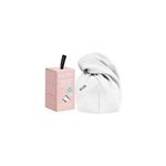 Turban ultra - absorbant pour cheveux ivoire glov Turban ultra - absorbant pour cheveux ivoire glov